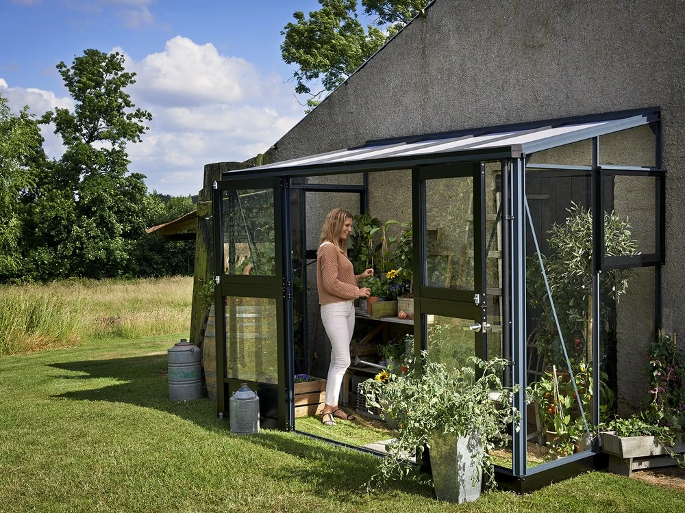 Royal Well Muurkas Veranda 4,4 Antracietgrijs Gecoat - Afbeelding 2